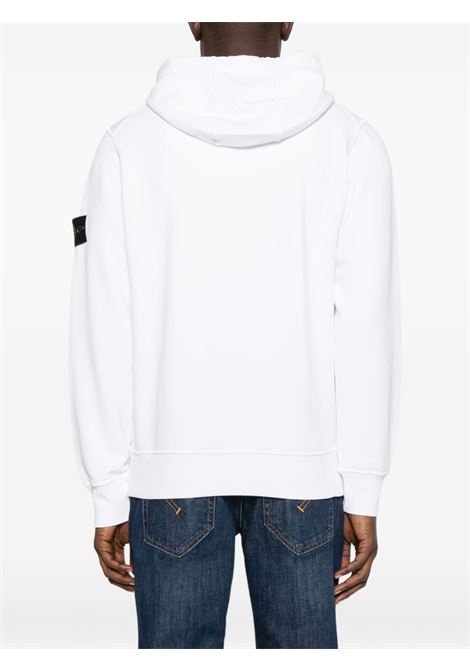 felpa 6100062 uomo bianca STONE ISLAND | L1S15 6100062 S0051V0001